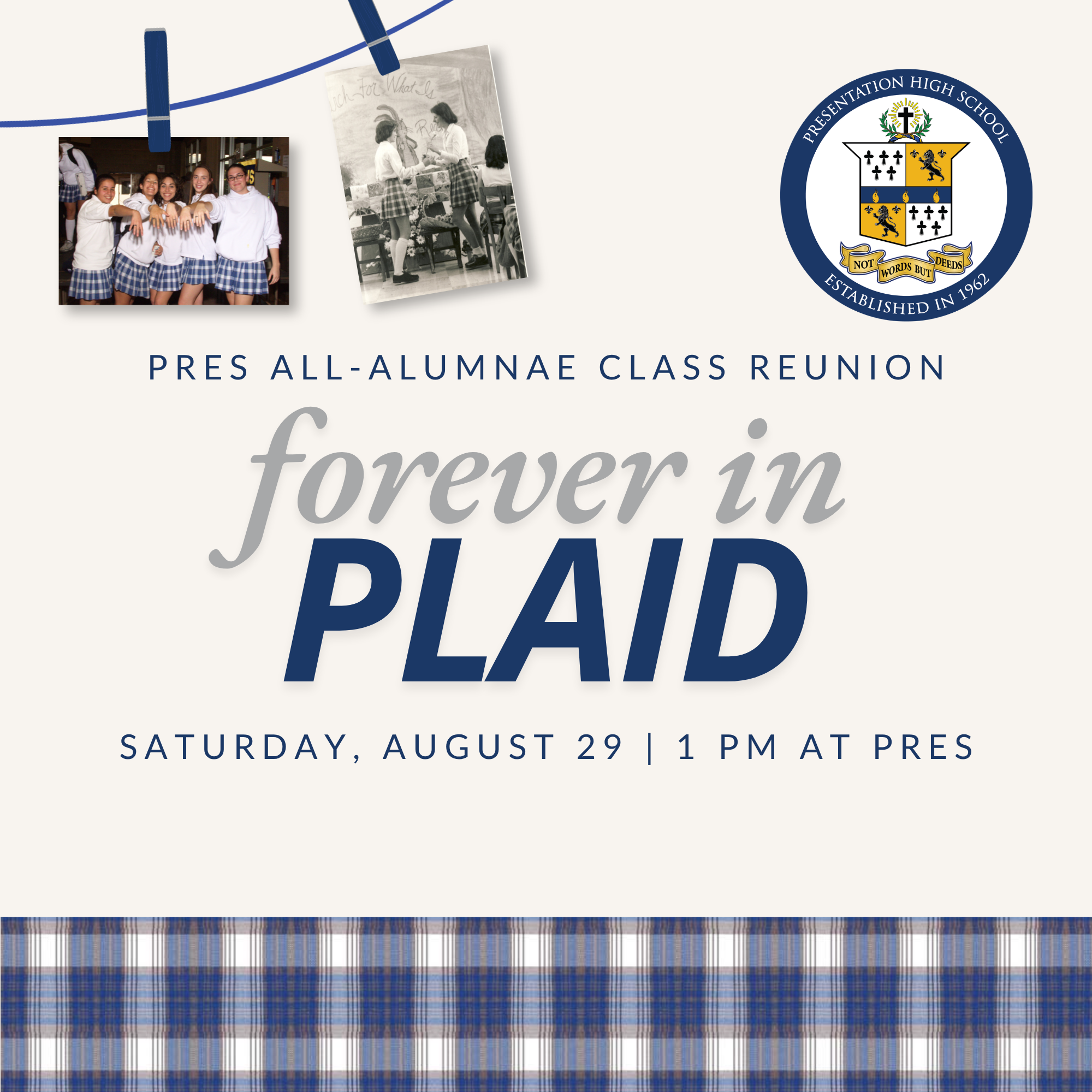 Pres All-Alumnae Class Reunion 2026 - logo